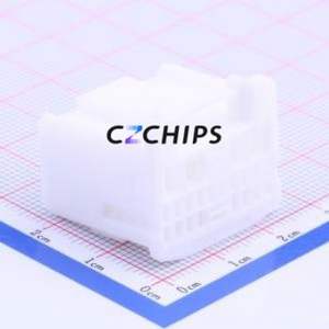 1318756-1 Housing (Wire-to-Board / Wire-to-Wire) P=2.2mm Connector ( Jack Structure: 3x8P )( Pitch: 2.2mm )( Row Spacing: 3mm ) - Product Image 1