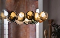 Lustre fait main sur mesure ECOJAS villa hôtel Solution d'éclairage pour toute la maison