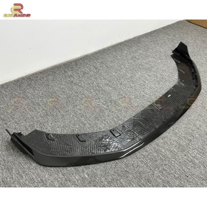 Difusor Delantero de Fibra de Carbono Estilo PT para Porsche Panamera 971, Labio de Parachoques Delantero 971, Difusor de Coche, Accesorios para Piezas de Automóvil - Product Image 3