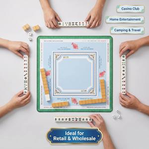 HIMORE Tuiles <span class=keywords><strong>de</strong></span> Mahjong <span class=keywords><strong>en</strong></span> Acrylique <span class=keywords><strong>de</strong></span> Luxe Écologiques et Portables, Conception Pliable pour <span class=keywords><strong>4</strong></span> Joueurs, Idéales pour les Clubs <span class=keywords><strong>de</strong></span> Mahjong et les Centres <span class=keywords><strong>de</strong></span> Bien-être - Product Image 6