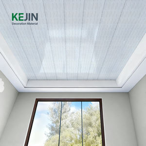 Paneles de techo de <span class=keywords><strong>PVC</strong></span> modernos <span class=keywords><strong>para</strong></span> sala de estar Hotel Ignífugo Easy Grid Cielo Falso <span class=keywords><strong>PVC</strong></span> Cielorraso - Product Image 4