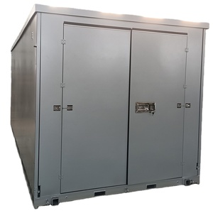 16ft 19ft 20ft tùy chỉnh di động có thể gập lại prefab thép multibox di chuyển hộp có thể điều chỉnh bin lưu trữ container - Product Image 4