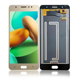 Mobile Phone Lcd For Samsung J7 Max For Samsung G615 Display Touch Screen Digitizer Assembly Black 2 Pcs 100% Tested 100% Tested