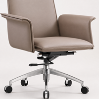 Chaise de bureau exécutive moderne à dossier haut, chaise pivotante ergonomique pour la vente en gros