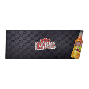 Silicone <b>Bar</b> Counter Mat Custom Logo Non Slip Waterproof Spill Resistant <b>Bar</b> Runner Pad For <b>Bar</b> Cafe Drink Service Protection - Product Image 6