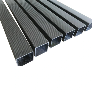 Chất lượng cao 50mm 1500mm 3K Matte sợi <span class=keywords><strong>carbon</strong></span> ống vuông cực ống - Product Image 2