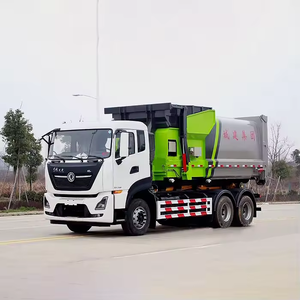 Dongfeng Shacman L3000 4*2 5 8 9 Cubic Meters 10 12 CBM Light <strong>Mini</strong> Hook Lift Compressed Compressor <strong>Garbage</strong> <strong>Truck</strong> for Sale - Product Image 2