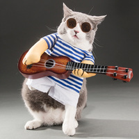 Mignon Chats Cosplay Costume Pétards Corsair Cowboy Pirate Fantaisie Kitty Chien Chapeau Accessoires pour Été Printemps