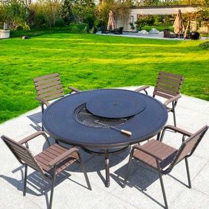 โต๊ะรับประทานอาหารกลางแจ้งสำหรับร้านอาหารโรงแรมรีสอร์ทสำหรับปิกนิกแคมป์ปิ้ง - Product Image 3