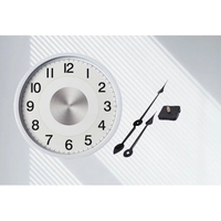 Kit de réparation DIY pour mouvement d'horloge murale à quartz SC ECOMMERCE, pièces en plastique, aiguilles, rondelles, écrou en laiton, mécanisme de balayage LC-7D28-UGIW