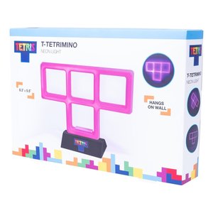 Lámpara LED TETRIS Neon Tetrimino T Morada 320050 - Product Image 2