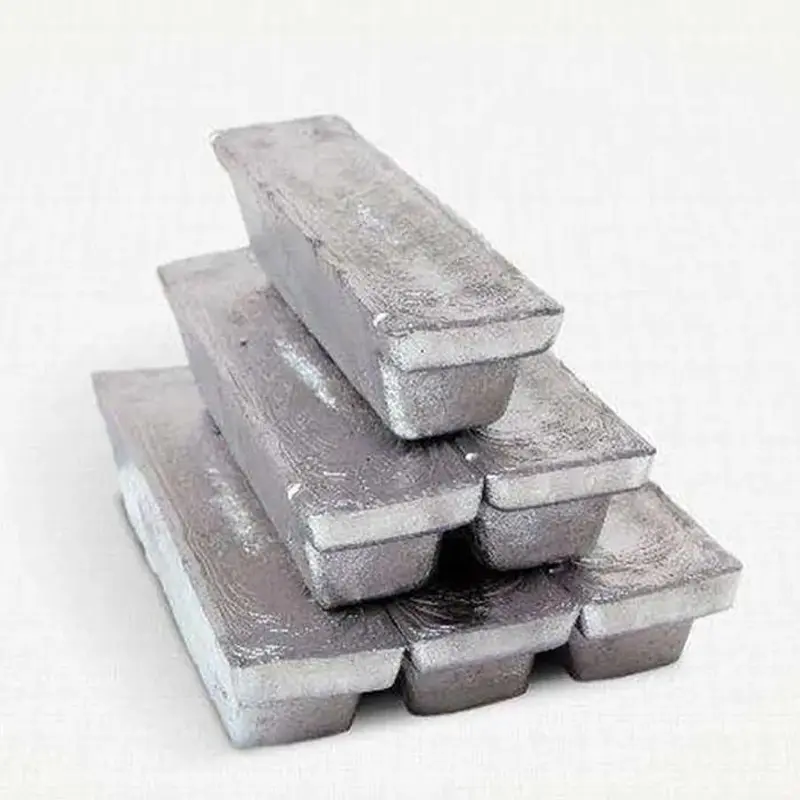 Top Quality High Purity Lead Aluminium/Aluminum Alloy /Metal/Zinc/Tin Alloy Ingot