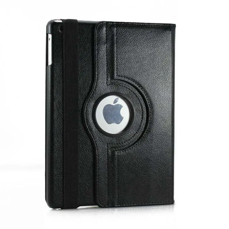 Étui en cuir PU pour iPad 2 3 4 Rotation à 360 degrés Smart Wake & Sleep Cover pour iPad 3 ipad 4