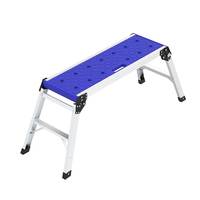 Plateforme de travail en plastique pliable homologuée EN131, 150 kg, couleur personnalisée, plateformes de lavage de voiture en aluminium