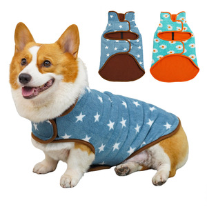 Abrigo con forro polar para perros, ropa cálida a prueba de viento para invierno, primavera y otoño, para Corgi, Bichón Frisé, Bulldog Francés - Product Image 1