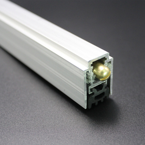 Verdeckte Tür beschläge Verhindern Sie Gas insekten Versteckte Tür schwelle Aluminium legierung Tür boden Dichtung streifen - Product Image 2