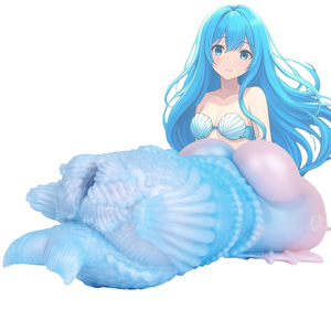 Masturbador masculino con forma de sirena de fantasía al por mayor, coño de bolsillo de un solo canal <span class=keywords><strong>para</strong></span> <span class=keywords><strong>hombres</strong></span>, Vagina realista, Juguetes sexuales <span class=keywords><strong>para</strong></span> adultos - Product Image 1