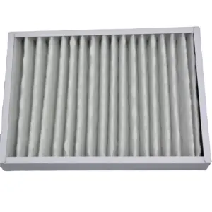 Pabrik disesuaikan harga grosir primer hvac jenis Panel Pleated Prefilter untuk AC