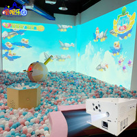 Système de jeu interactif de projection murale avec détection de mouvement AR et projecteur de cartographie 3D pour parcs d'enfants intérieurs, centres commerciaux et fêtes