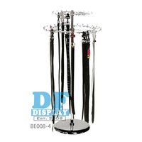 BE008 ceinture présentoir sol pour chaussette écharpe présentoir pour magasin magasin porte-écharpe rotatif support ceinture présentoir
