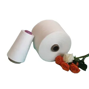 100% factory high quality raw white spun yarn 32s cotton yarn suppliers