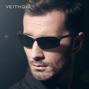 Veithdia Men's Aluminum Magnesium Sunglasses Polarized UV400 Outdoor Sports Fishing Driving Glasses Type 3 TAC Lens - Product Image 2