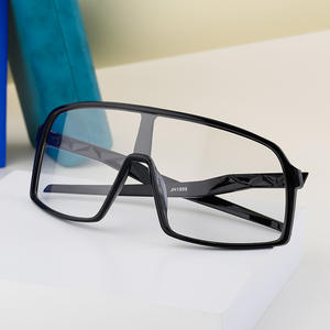 Lunettes de soleil de sport cycliste ZS-1998, monture PC, verres photochromiques, protection UV400, noires, pour activités de plein air et alpinisme - Product Image 1