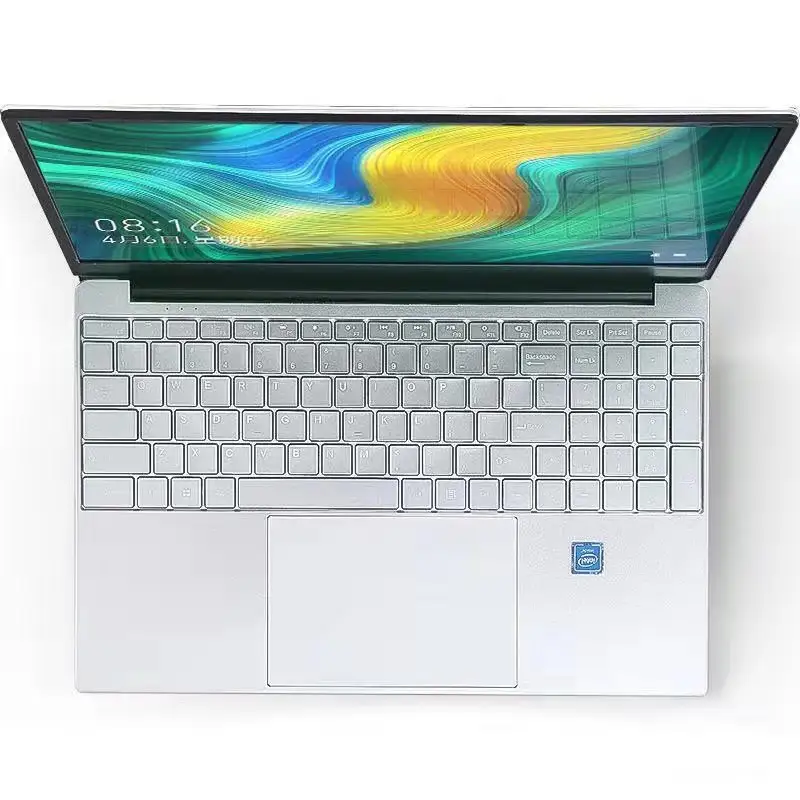 Aanpasbare Merk 15.6 Inch Notebook Computer Super Dunne Kantoor Draagbare Zakelijke Laptop Pc