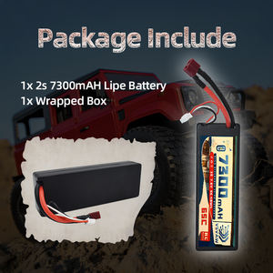 Vsvaw Lipo Batterij 2S 7.6V 7300Mah 65c Ec5/Xt60/T Plug Rc Onderdelen Hardcase Lipo 2S Voor Vliegtuigen Rc Auto Voertuig Tankboten - Product Image 6