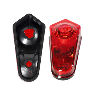 Polaris <b>LED</b> Tail <b>Lights</b> 2005-2013 Sportsman 500-800 <b>Red</b> Smoked Black Replacement For ATV Utility Vehicle - Product Image 2