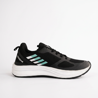 Chaussures de sport noires Leedas Article 702 – Baskets confortables pour activités intérieures