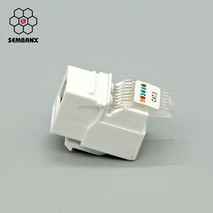 공구없는 키스톤 잭 90 도 cat3 <span class=keywords><strong>rj11</strong></span> rj12 6p6c - Product Image 2