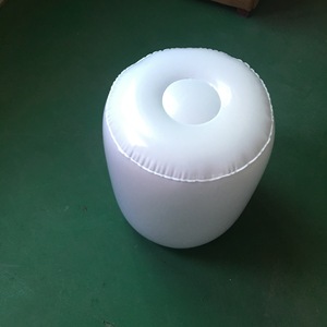 PVC Inflatable <b>Round</b> <b>Stool</b> Outdoor Leisure Portable Seat Minimalist Design - Product Image 1
