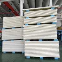 Panneaux sandwich en polyuréthane PU/PIR de 50, 75, 100, 120, 150, 180, 200 mm pour l'isolation des toits et des murs, panneaux pour chambres froides et congélateurs