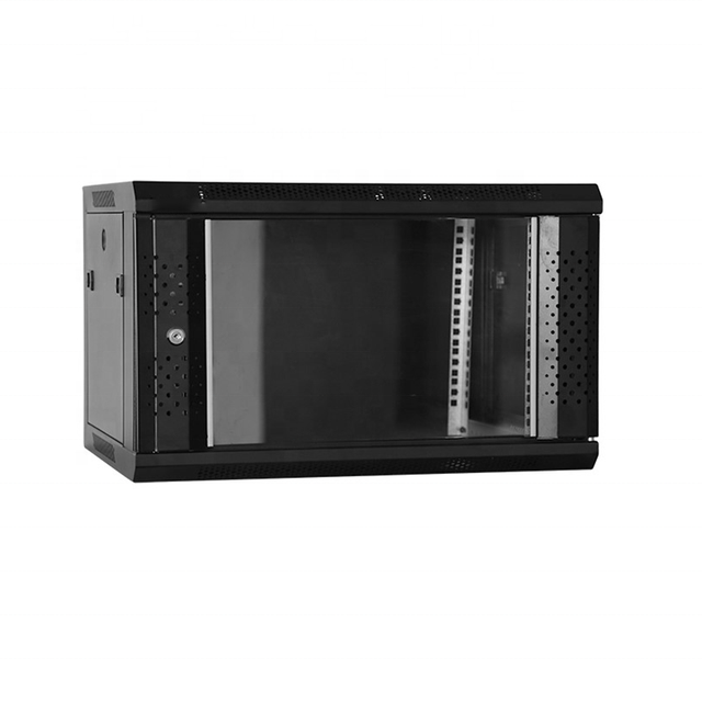 Toughened Glass Door Mesh Door 600*450*500mm 9U Server Rack Wall Mounted Network Cabinet Rack