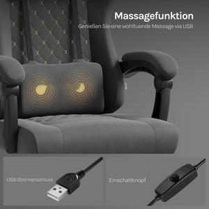 Silla Gamer Giratoria RGB de Diseño Moderno y Lujoso con Función de Masaje, Muebles para Juegos de Computadora, Scorpion 2 Pro Ps5, Silla de Juego Scorpion - Product Image 5