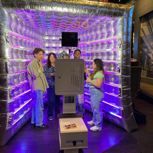 새로운 디자인 휴대용 360 사진 부스 풍선 인클로저 사진 부스 텐트 이벤트에 대한 빛과 풍선 사진 부스 - Product Image 3