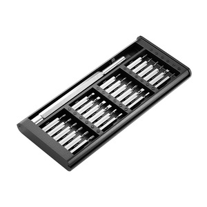 Lichang <b>Precision</b> <b>Screwdriver</b> <b>Set</b> 24 In 1 Magnetic Tip Aluminum Handle For Mobile Phone Laptop Repair - Product Image 2