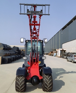 Cargadora de Ruedas Compacta HAIJU H180, Mini Cargadora de Ruedas Hidrostática con Certificación CE, Tracción 4x4, Flexible para Áreas de Trabajo Estrechas - Product Image 5
