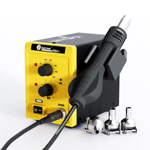220V Electronic Repair Tool Adjustable Temperature Kailiwei 700W 858A+ Heat Gun Station For Mobile Phone Repairing