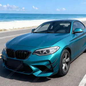 สำหรับรถยนต์ BMW ซีรีส์ 2 M2 F87 คูเป้ 2 ประตู ปี 2016 2017 2018 2019 2020 2021 ชุดแต่งกรอบช่องลมด้านข้างกันชนหน้า - Product Image 4