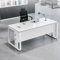 Nouveaux designs de bureaux de direction modernes et durables en bois pour PDG