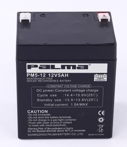 自動ドアオペレーター用バッテリー 12V <span class=keywords><strong>5Ah</strong></span> F1 F2端子 密閉型鉛蓄電池 UPSバッテリー 電動ドアオープナー照明用 - Product Image 6