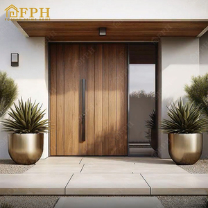 Style de pivot de porte d'entrée principale de <span class=keywords><strong>villa</strong></span> en aluminium forgé de sécurité de preuve de rouille avec <span class=keywords><strong>des</strong></span> lumières latérales pour <span class=keywords><strong>des</strong></span> villas de luxe - Product Image 4