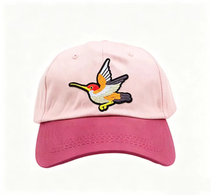 Gorra de Béisbol Bordada Personalizada con Diseño de Pájaro, Visera Curva de Dos Tonos, Ajustable y Estructurada para Uso Casual al Aire Libre, Venta al Por Mayor OEM - Product Image 2