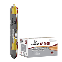 Scellant silicone neutre GUFENG, monocomposant, écologique, certifié CE ISO, résistant aux intempéries, pour mur-rideau en verre, 600 ml