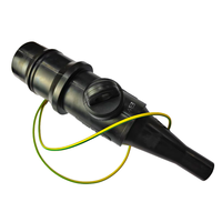Connecteur droit à coupure directe Interface-A 24 kV 250 A pour appareillage de commutation auxiliaire moyenne tension ferroviaire