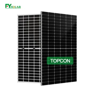 双面n型太阳能电池板模块500w 550w 600w 650w太阳能电池板和电池板