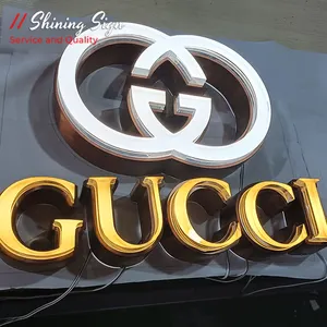 3D Iluminação Acrílico Mini LED Channel Letter Sign Máquina De Dobra Fazendo o rosto acrílico Iluminação Letters Sign Board