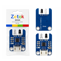 Module de capteur infrarouge d'évitement d'obstacles Zetok pour Arduino, kit de composants électroniques DIY pour débutants